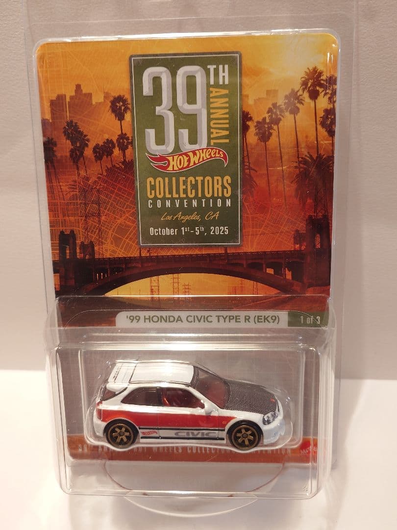 ホットウィール '99 ホンダ シビック タイプR (EK9) コンベンション