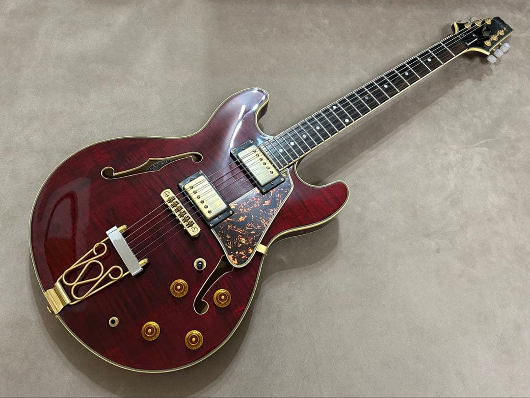 Aria Pro 2 TA-02 セミアコ エレキギター アリア プロ 2レッド