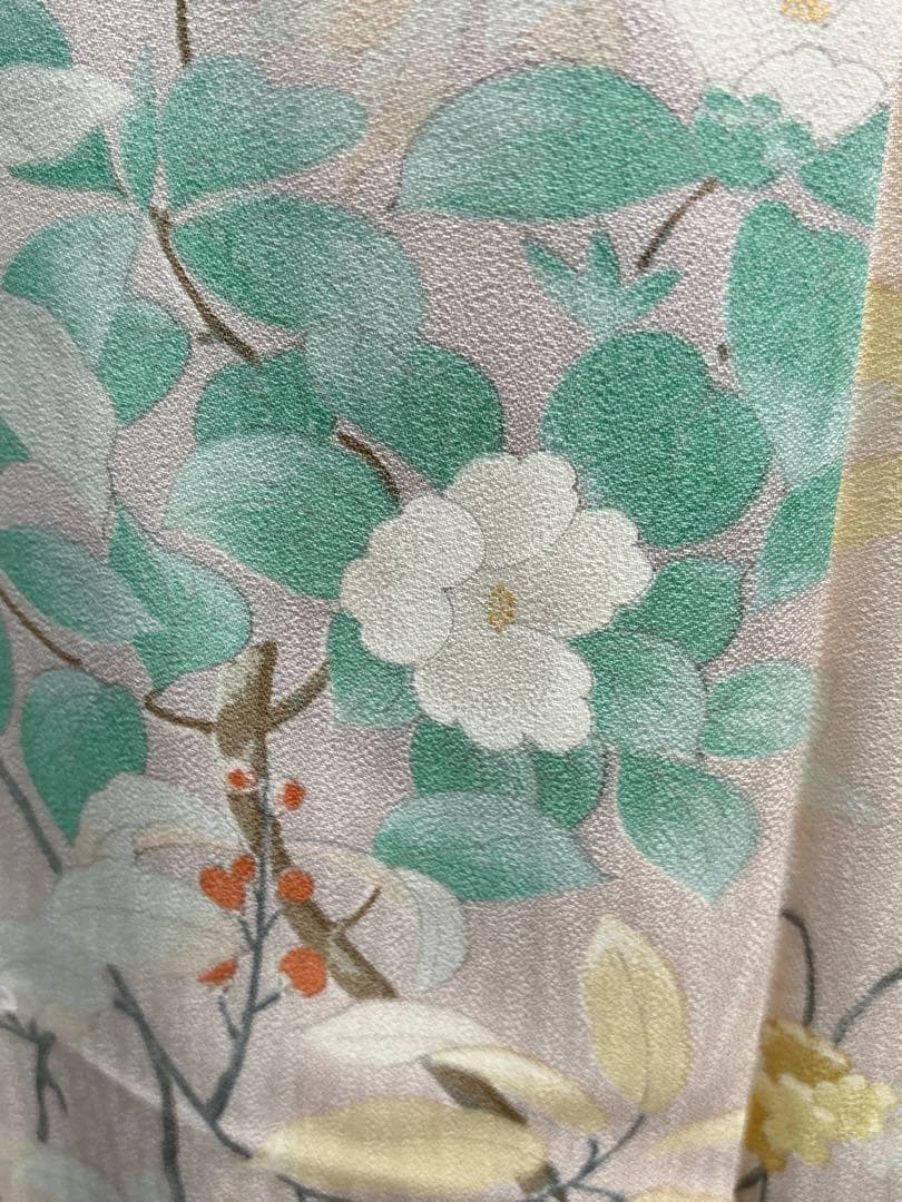 A30美品 訪問着 四季花付け下げ訪問着結婚式 披露宴 パーティー 結納 お茶会