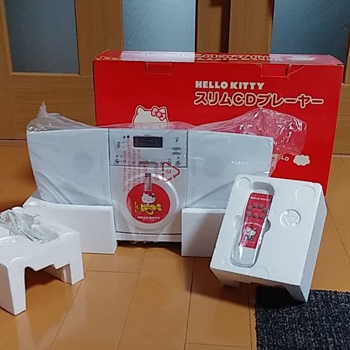 希少！一番くじ　キティちゃんCDプレイヤー