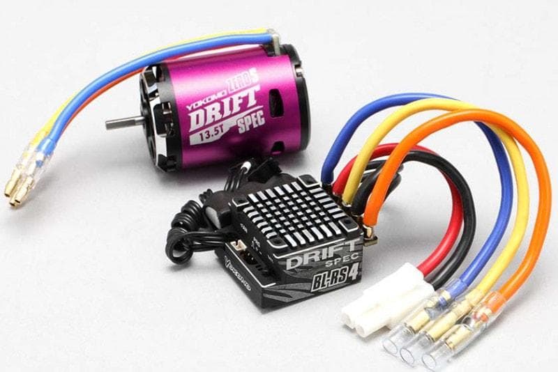 ヨコモ BL-RS4＋ZERO-S(13.5T/パープル) コンボセットドリフト