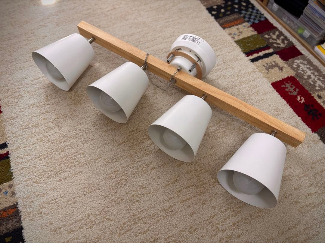 VENTOTA シーリングライト 4灯 LED 調光 リモコン付き