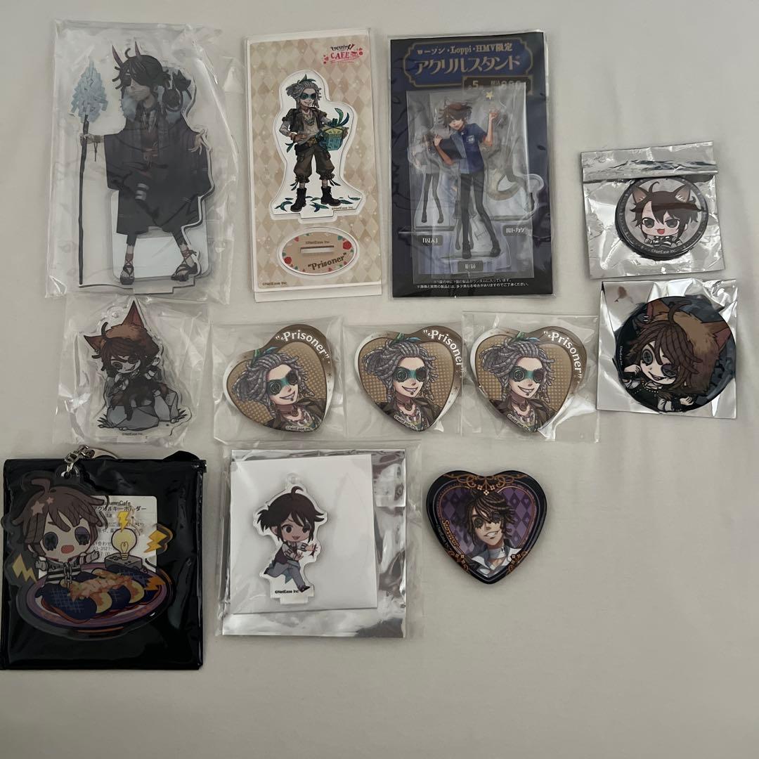 第五人格 スイパラ 告白 ハート缶バッジ 囚人　アクスタ　まとめ売り