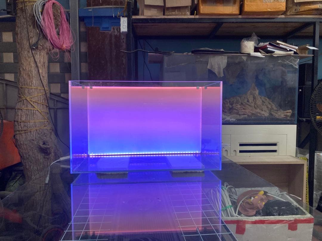 新品未使用　ライトスクリーン　アクアリウム　LED RGB 60cm×45cm