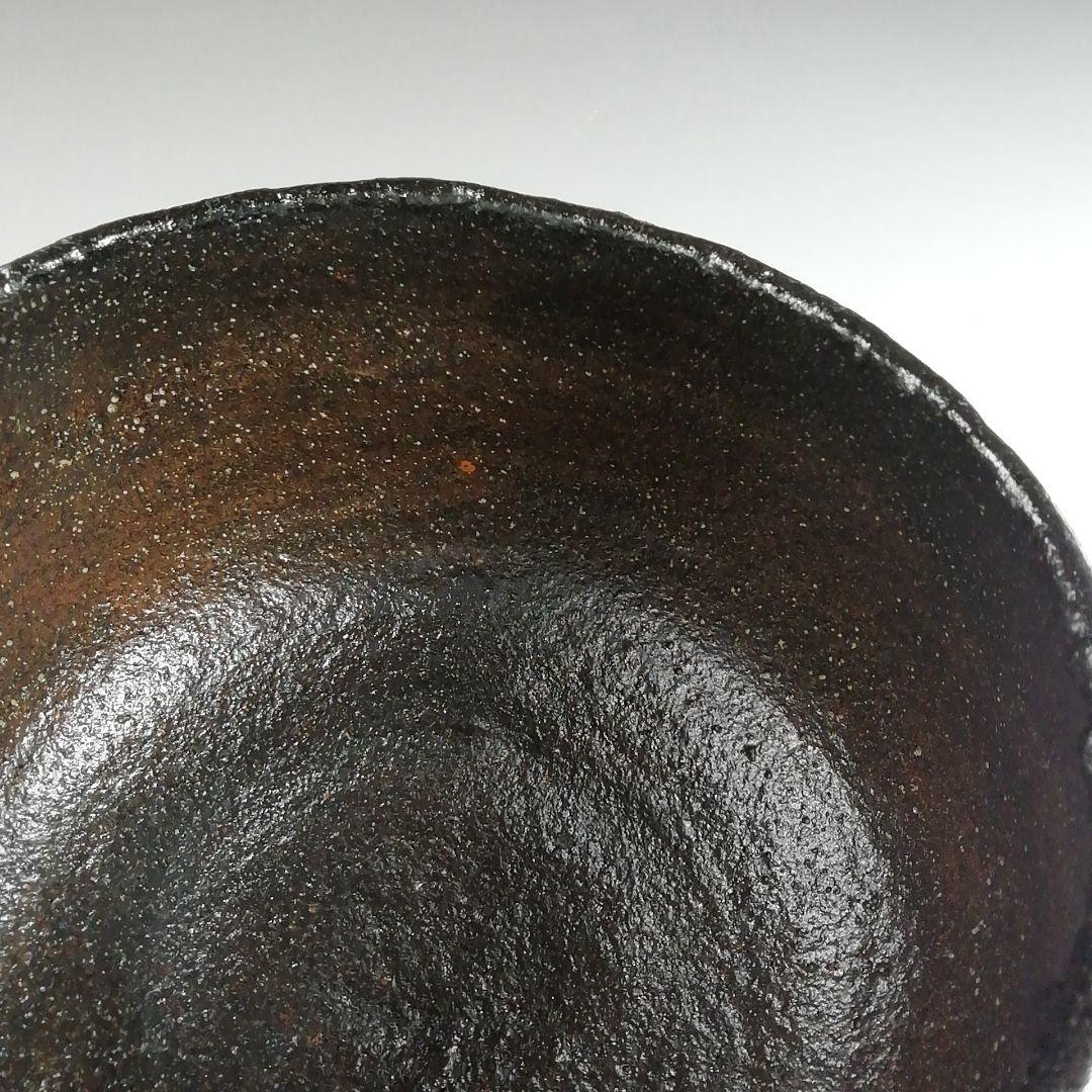 Ｔ８７０　茶碗　『長次郎　紙屋黒うつし』『黒茶碗』『佐々木昭楽 造』共箱　茶道具