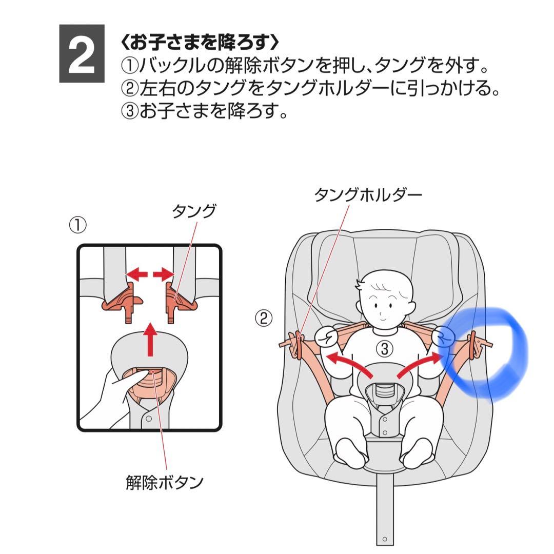 Aprica アップリカ クルリラAC ISOFIX グレー