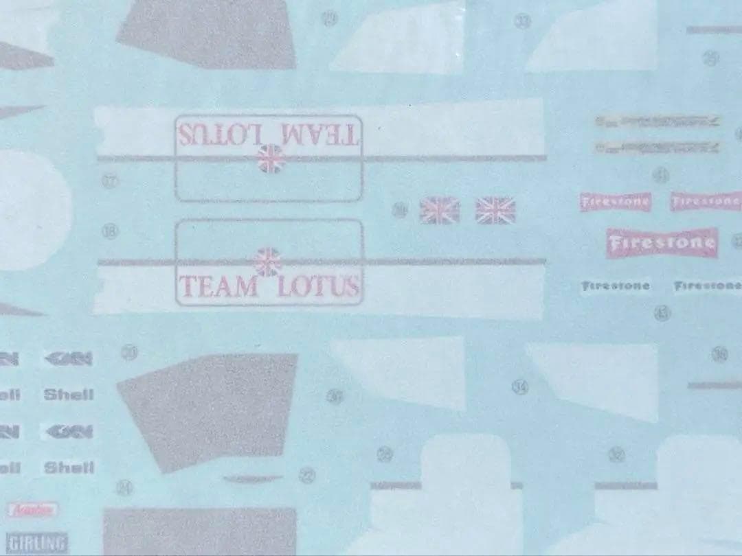 絶版 エブロ 1/20 ロータス72C・フォード Ebbro