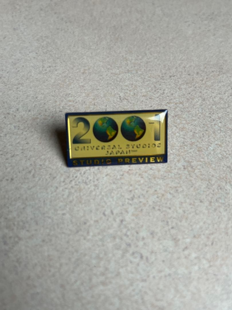 ユニバーサル・スタジオ・ジャパン 2001 ピUSJ ピンバッジ