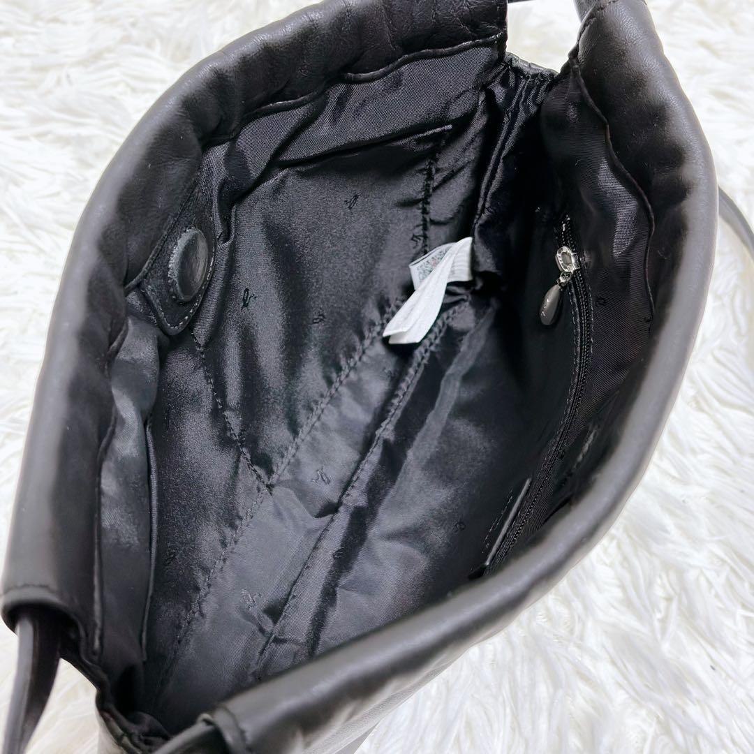 アニエスべー EDiE ショルダーバッグ ワンショルダーバッグ ブラック