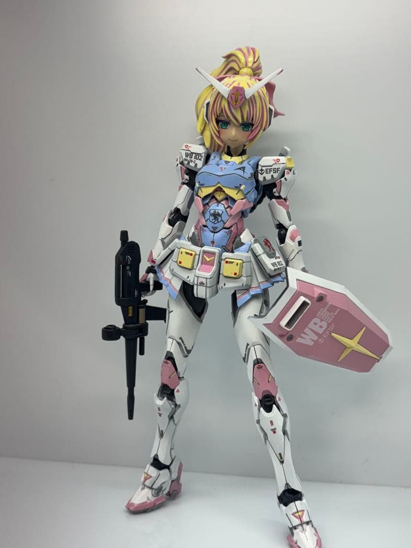 螢*典様 ガンダムRX78-2美少女プラモデルミキシング品