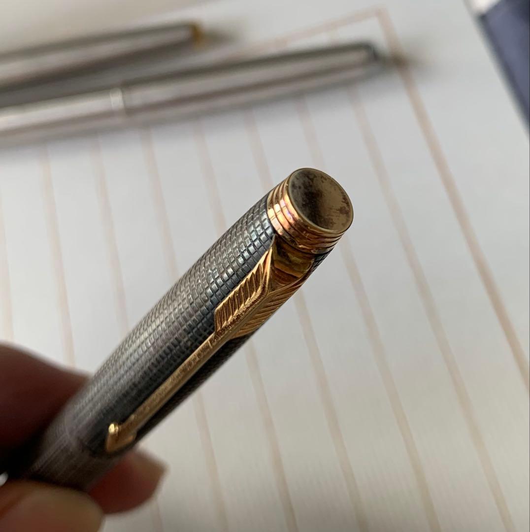 中古品 パーカー 75 シルバー、61、45 万年筆 3本セット