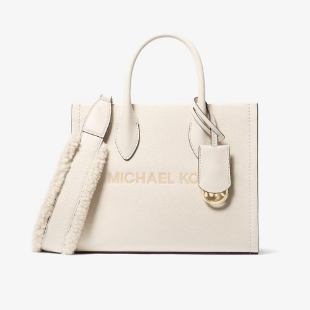 マイケルコース MIRELLA ペブルドレザー クロスボディ スモール バッグ