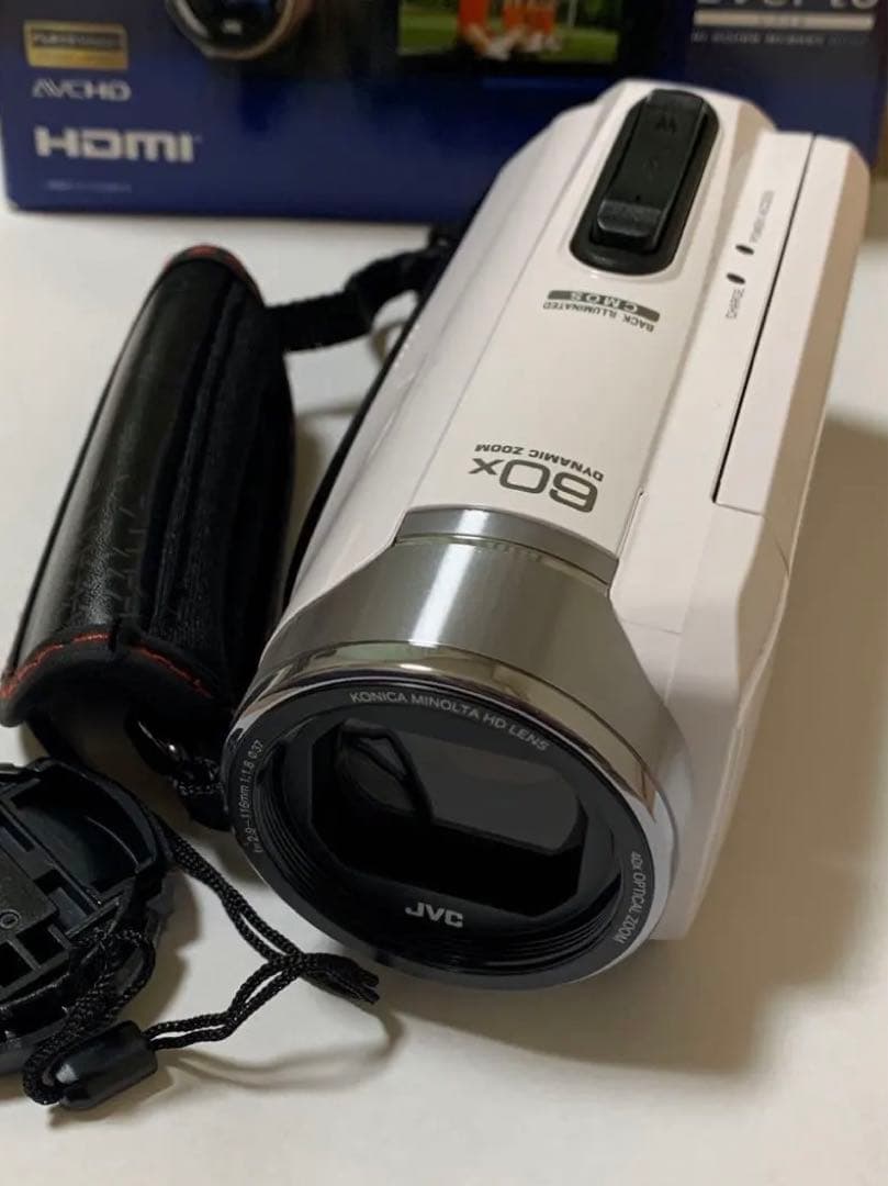 JVC Everio GZ-F117-w エブリオ ビデオカメラ