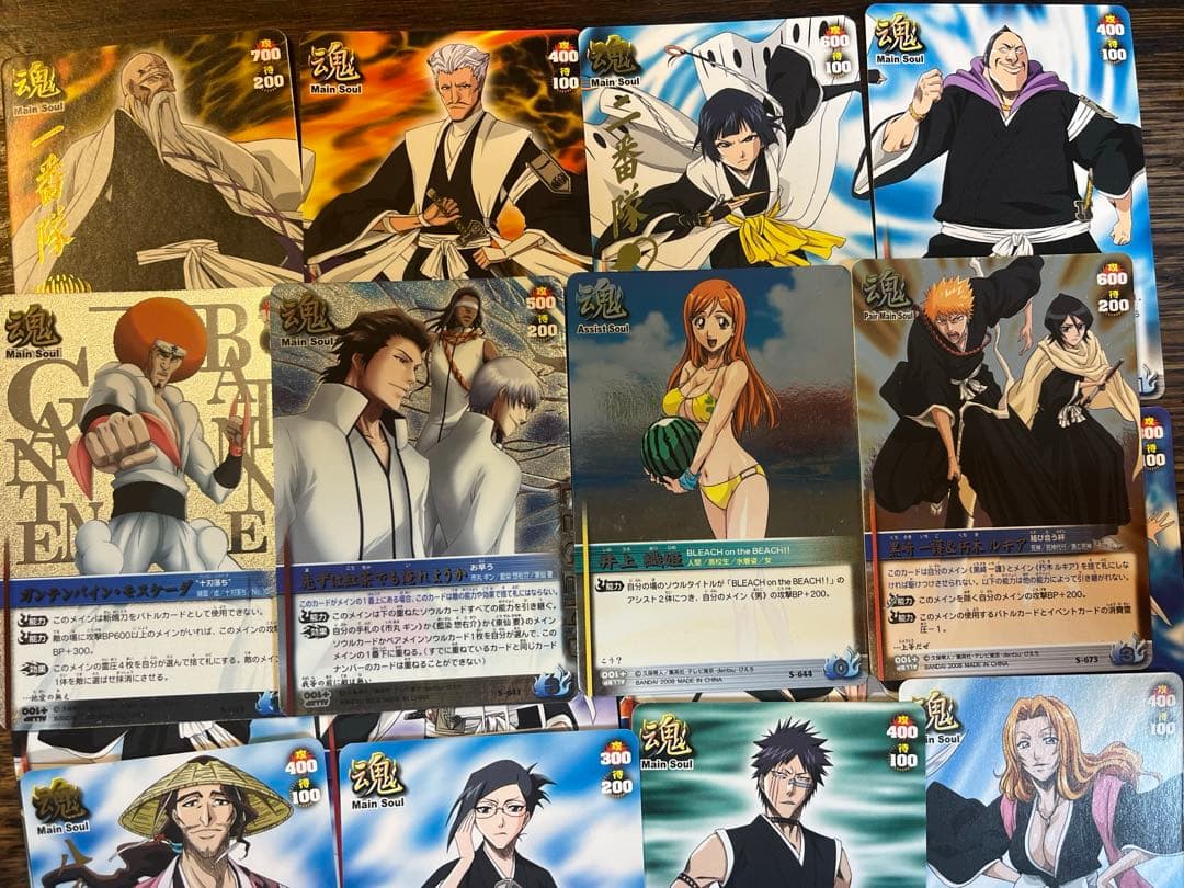 BLEACH SOUL CARD BATTLE まとめ売り 井上織姫 絶版水着