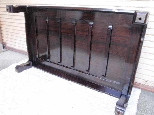 激安処分！新品 本物♪黒檀 無垢 5尺(150巾) 座敷机 唐木座卓 検/欅紫檀