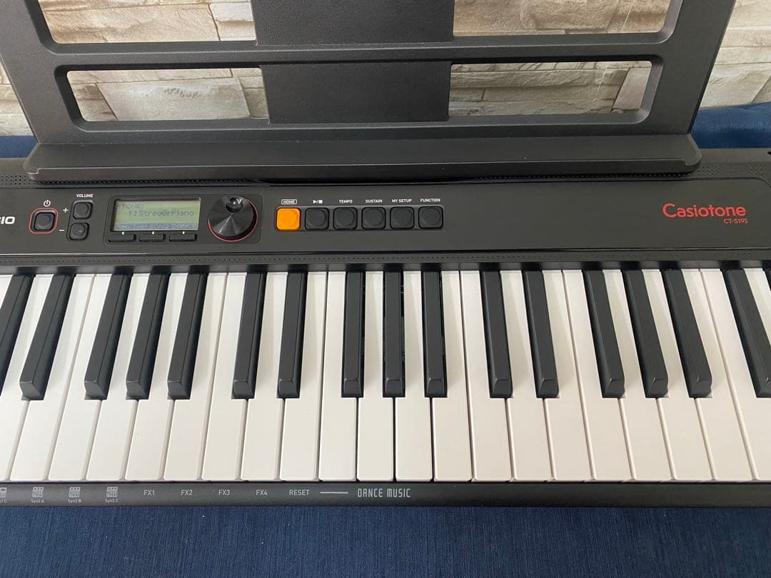 CASIO 電子キーボード CT-S195 2024年製