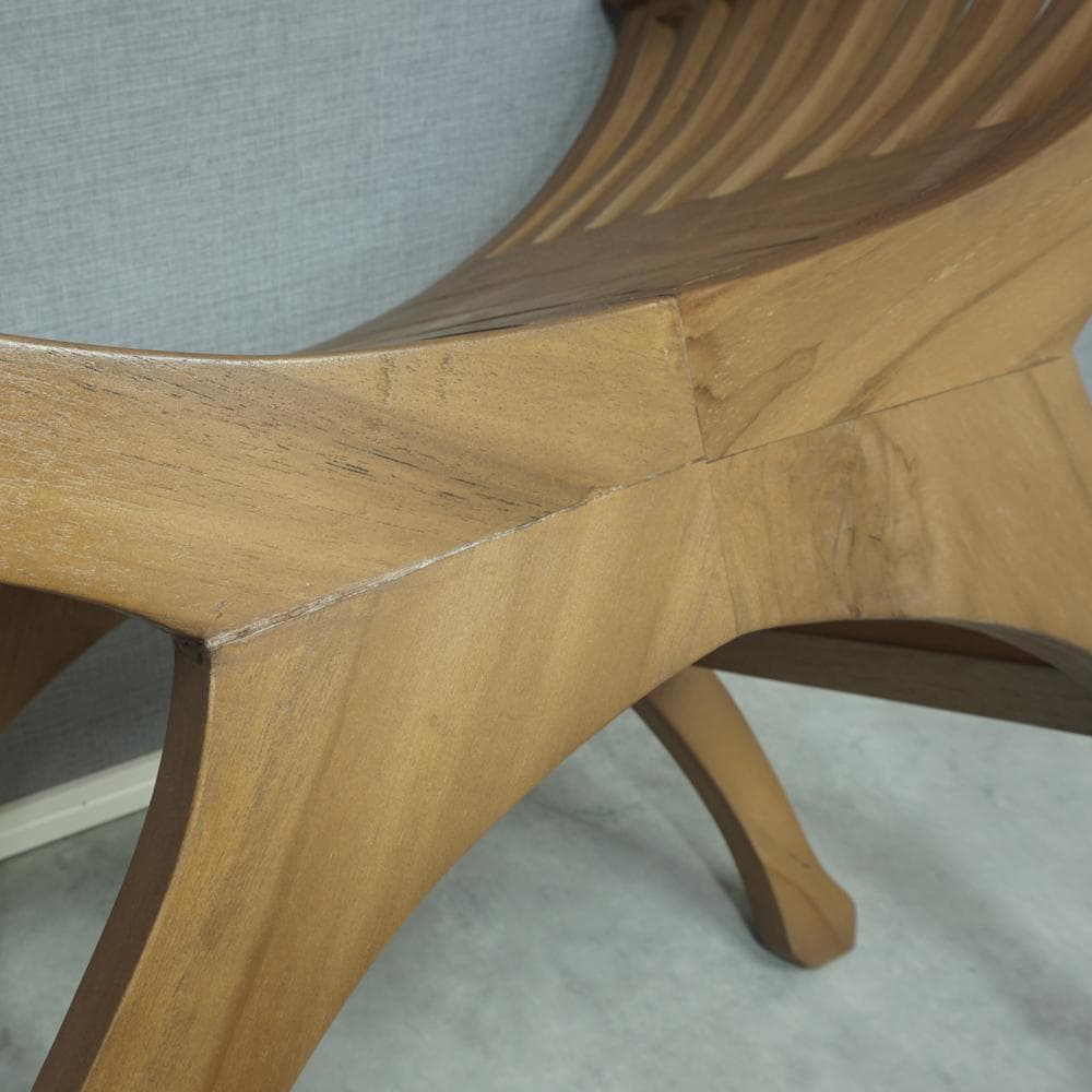 ◆カルティニチェア（ナチュラル） 椅子 バリ家具 アジア家具