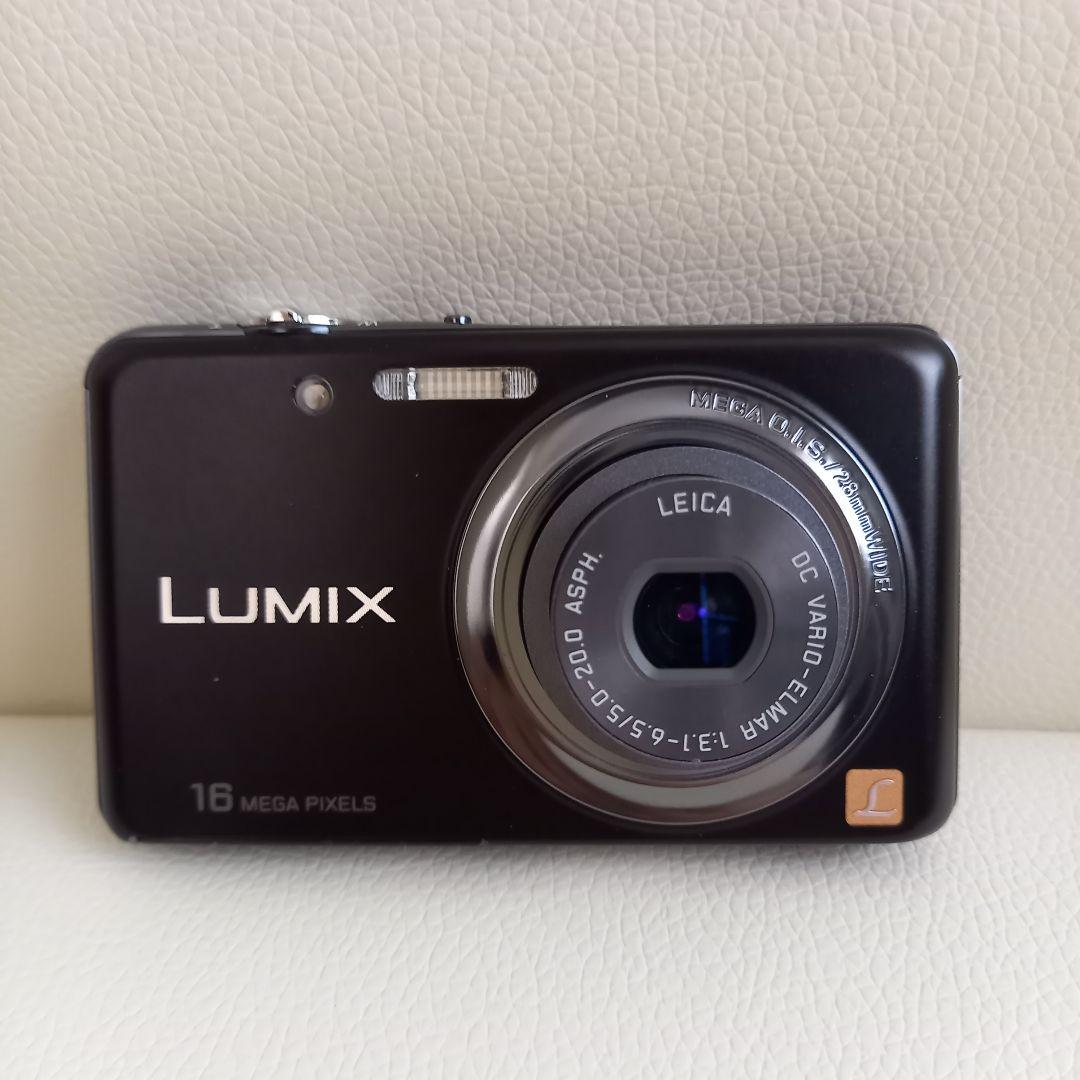 Panasonic LUMIX デジタルカメラ DMC-FH7 ブラック