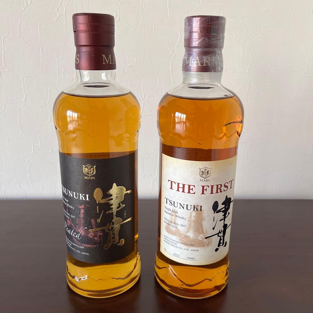 シングルモルト津貫　 ザ・ファースト　ピーテッド　２本セット