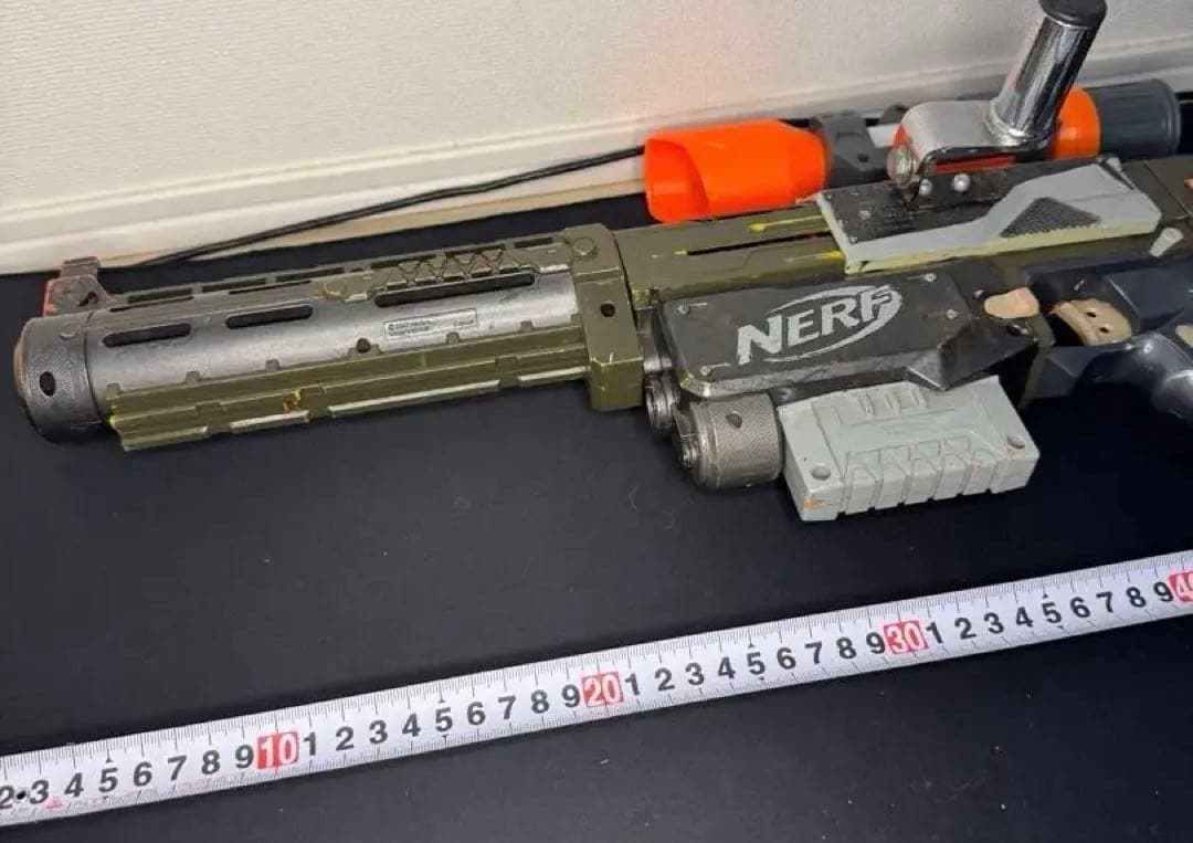 【NERF】魔改造 カスタム アタッチメント多数 スコープ付き 世界に一つ限定品