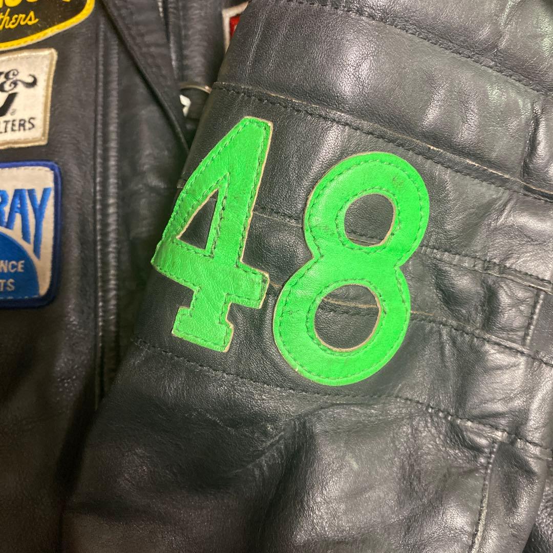 7*e様 VANSON バンソン レザージャケット　TC 34 ライダースジャケ