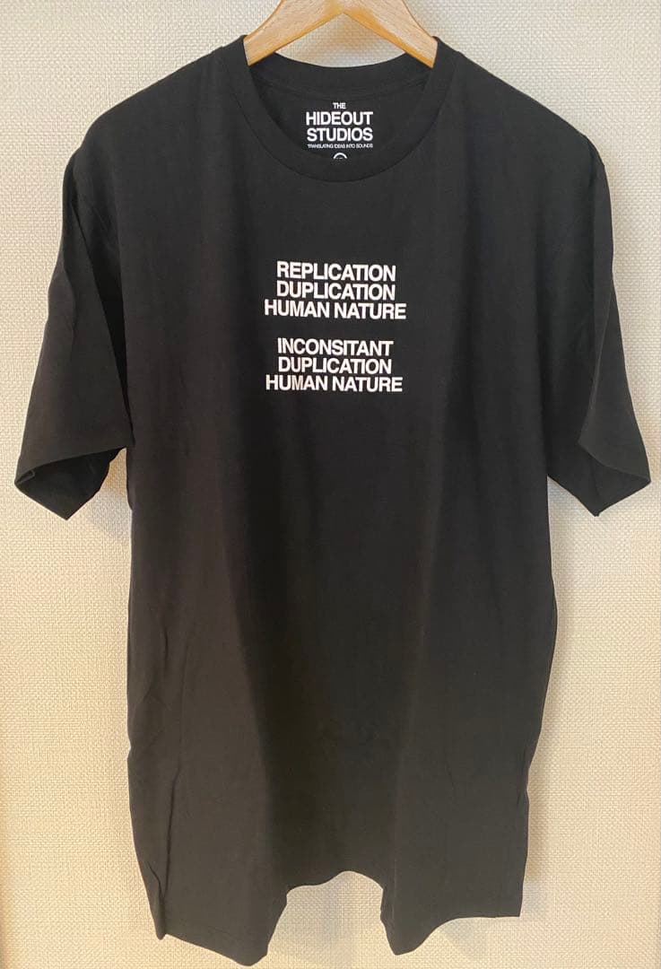 KNOSIS HIDEOUT STUDIOS コラボ Tシャツ XLサイズ 黒