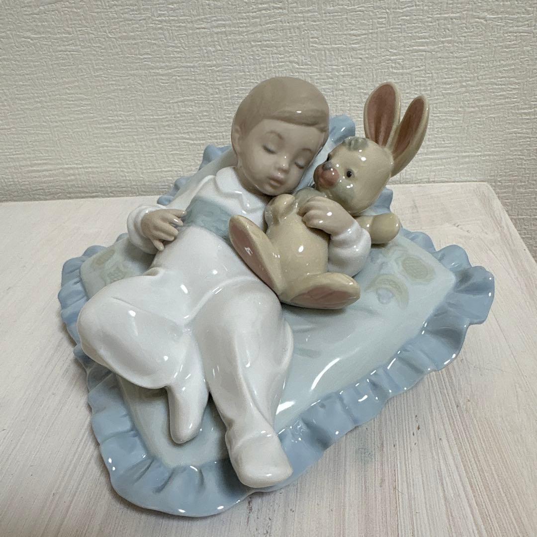 リヤドロLLADRO 「おやすみ　うさちゃん」新品！正規の元箱付き！