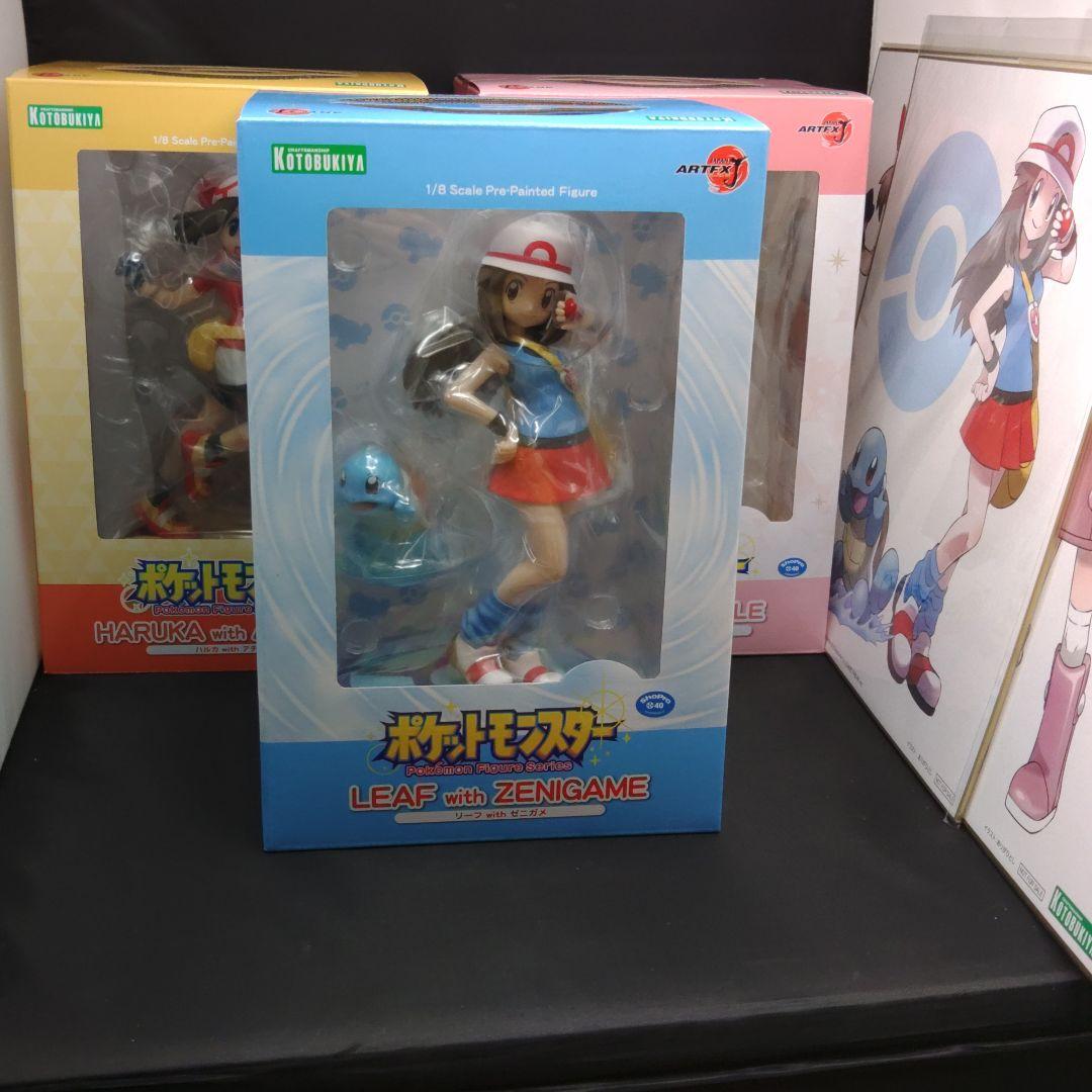 ポケモン★LEAF HARUKA HIKARI フィギュア　コトブキヤ