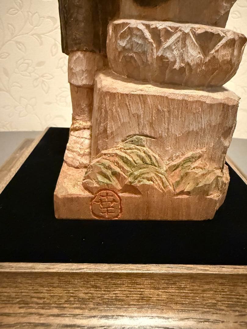 彫刻界の巨匠　熊谷幸太郎　良寛さんの雨宿り