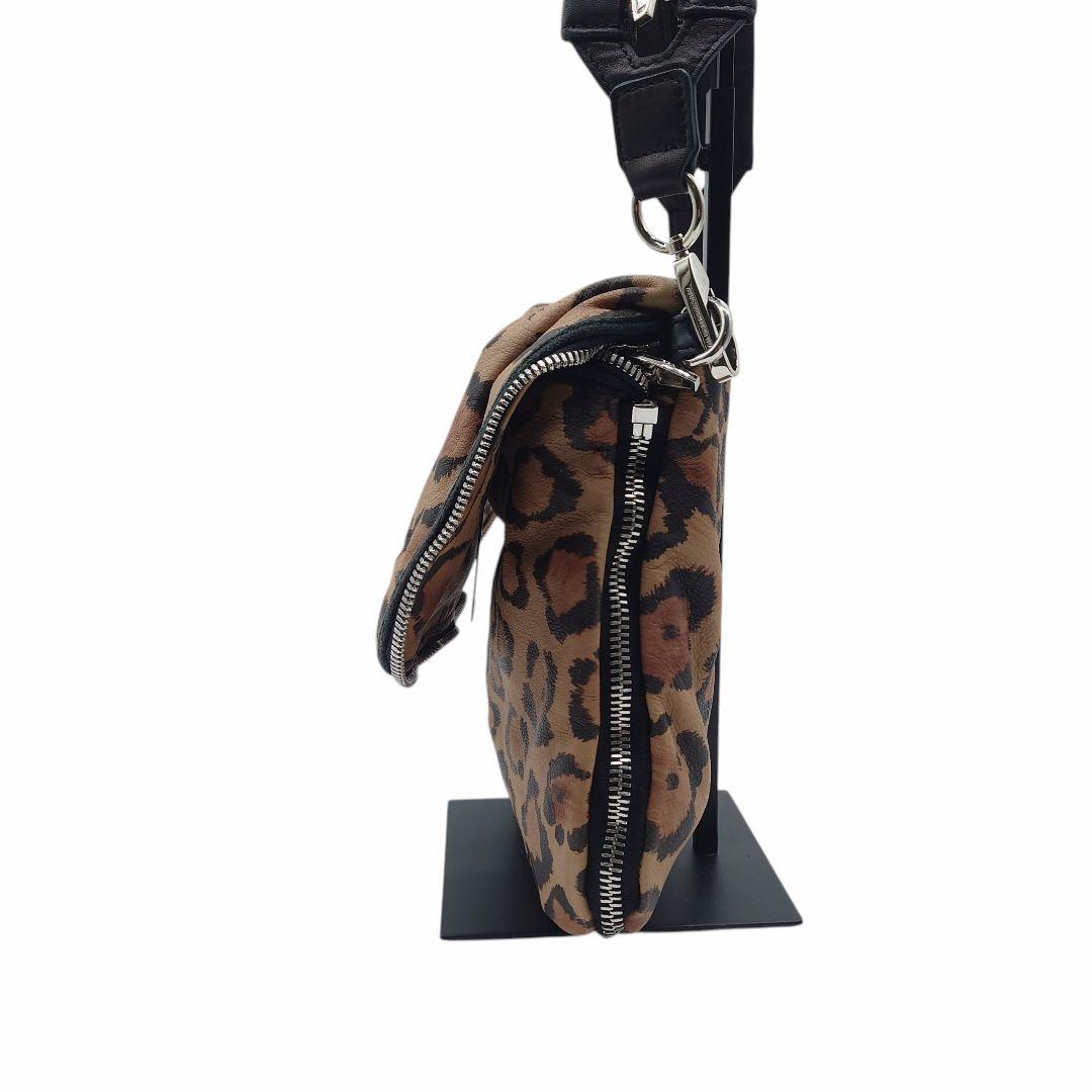 アレキサンダーワン　バッグ　レオパード　レザー　ショルダー　バッグ　ヒョウ柄