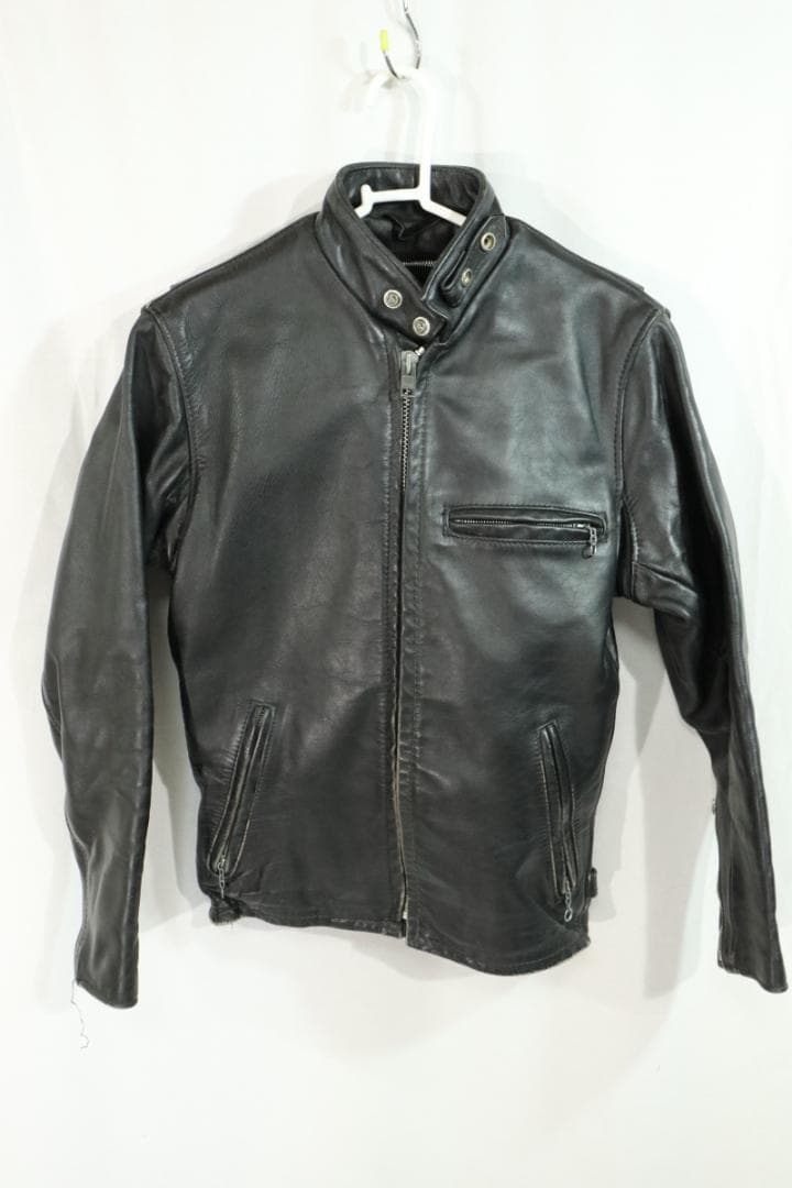 な*や様 Schott ショット 80s～ シングルライダースジャケット ■23