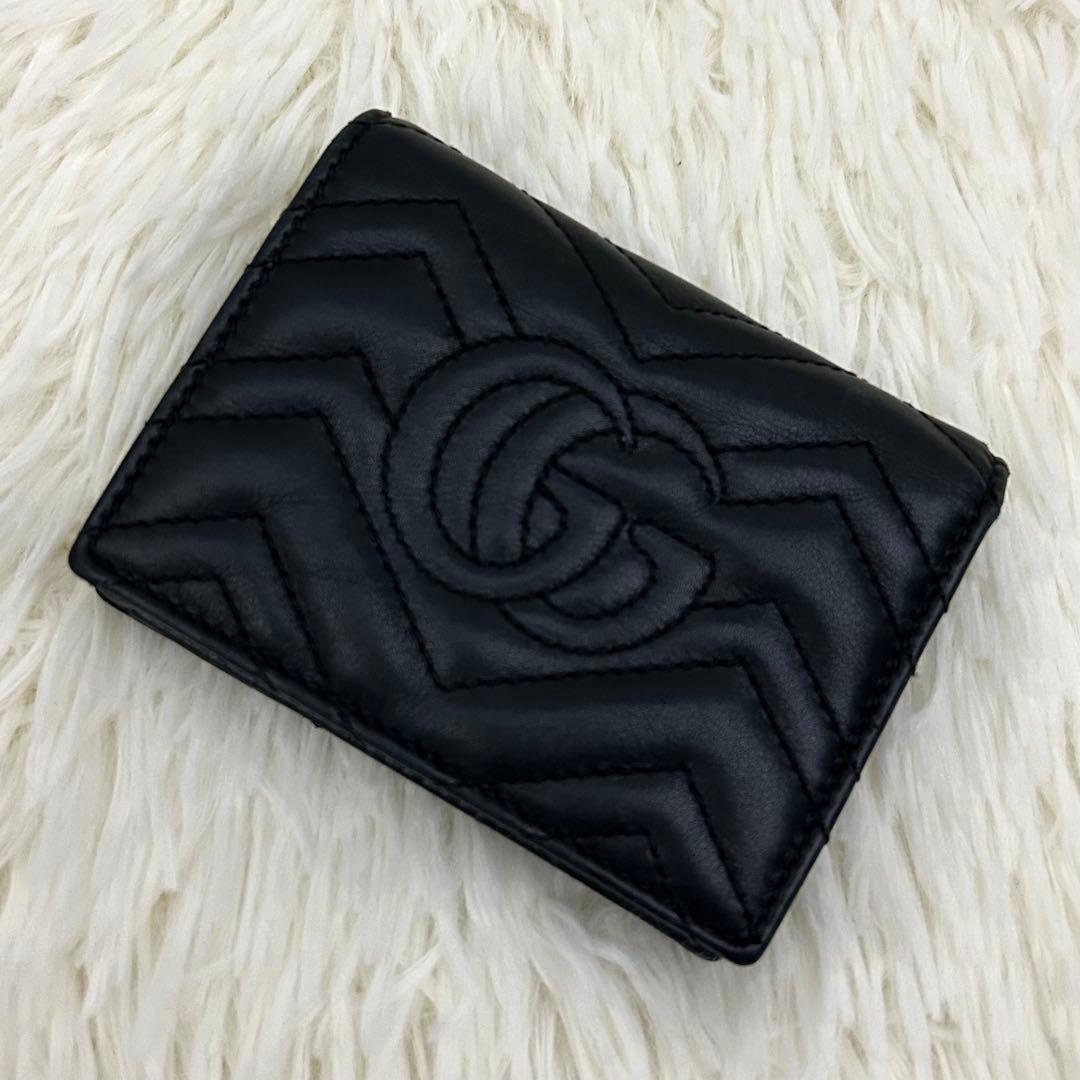 【美品】GUCCI グッチ 2つ折り財布