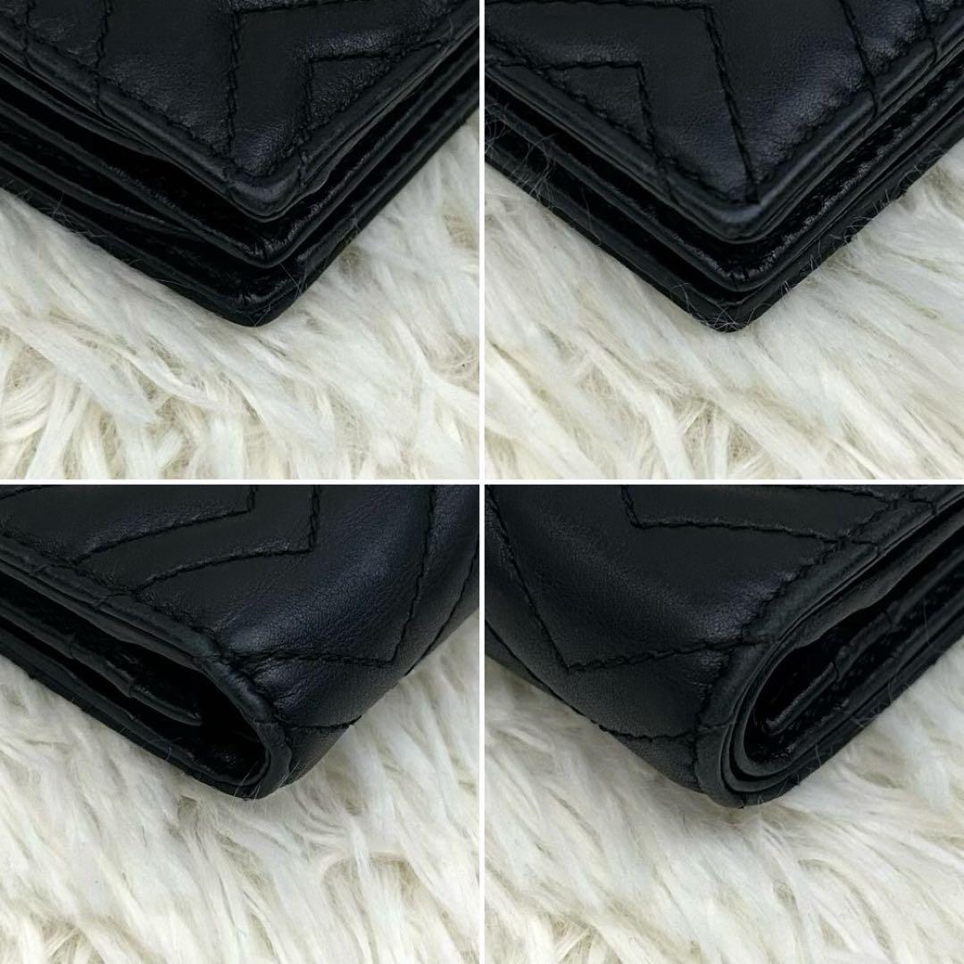 【美品】GUCCI グッチ 2つ折り財布