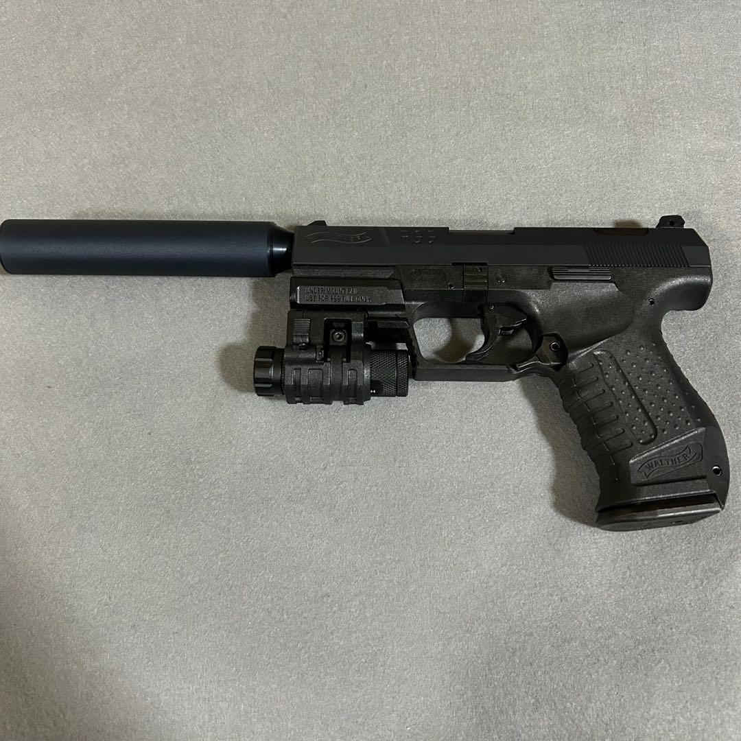 マルゼン　ワルサーP99FS スペシャルフォース　美品　固定スライドガスガン