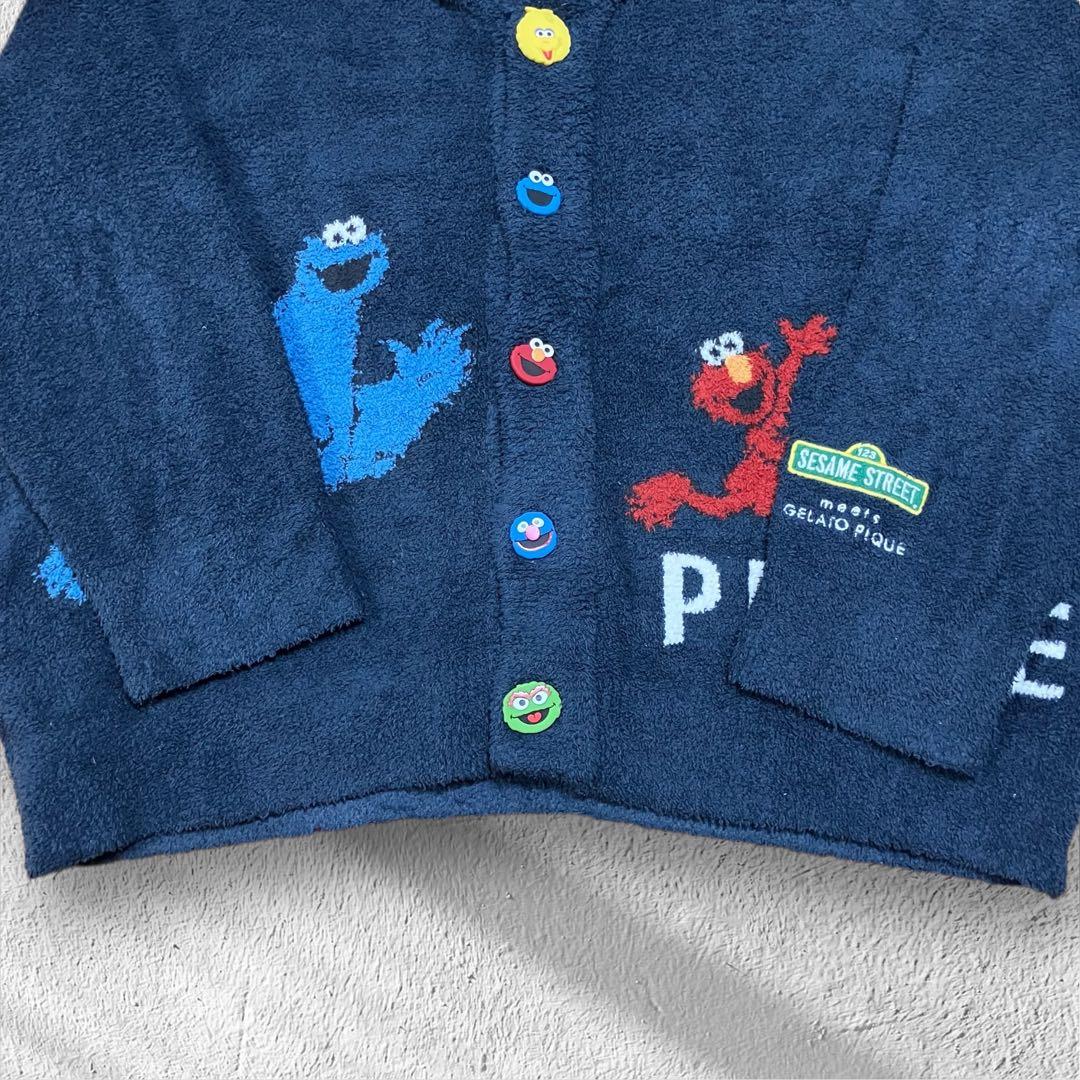 サ*ス様 レア完売品 ジェラートピケ×セサミストリート コラボ ショールカーディ