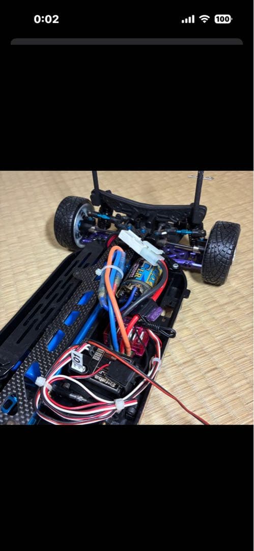 【タミヤ TT01】カスタムシャーシ フルセット　ラジコン　ドリフト　マークII