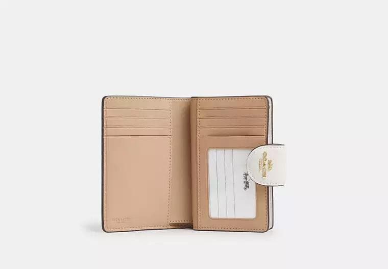 COACH ミディアム コーナー ジップ ウォレット・スケッチ プリント