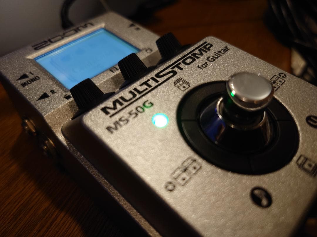 ZOOM MS-50G 高音質Mod ハイ落ち対策品 マルチエフェクター