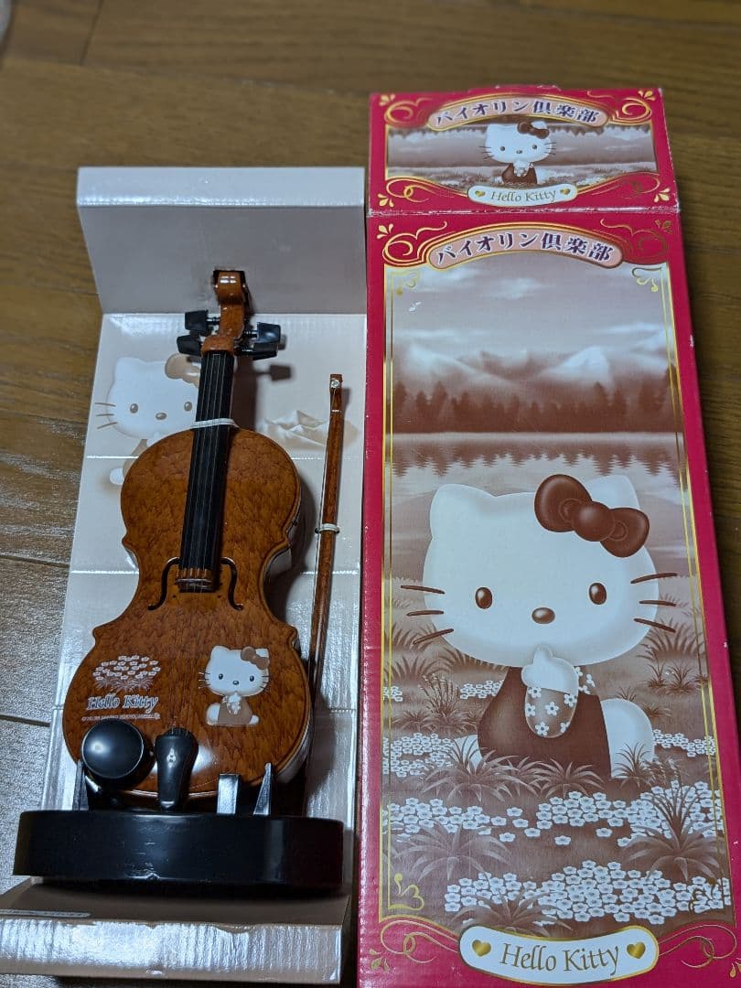 ハローキティ　バイオリン倶楽部　業務提携記念オリジナル製品