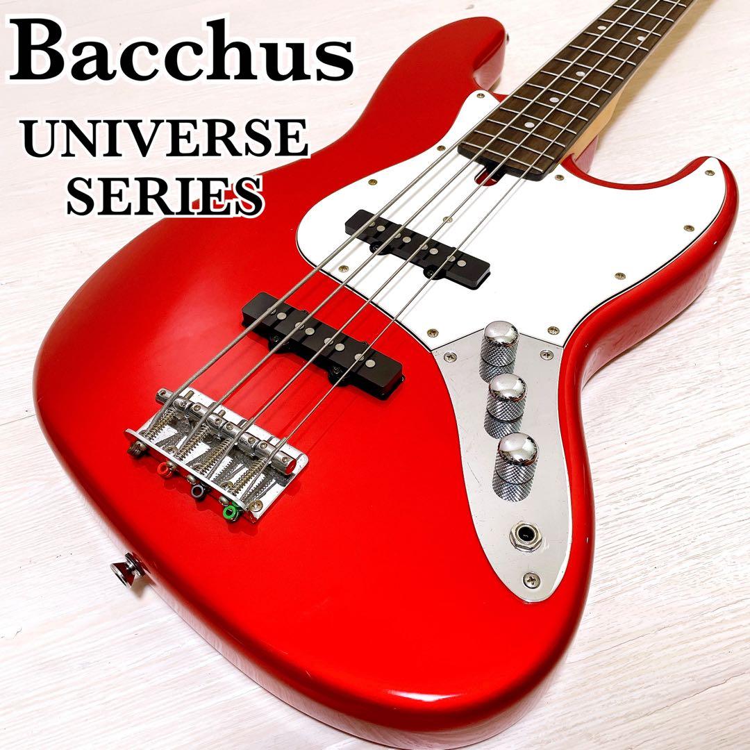 Bacchus バッカス ユニバースシリーズ ジャズベース ジャズベ レッド