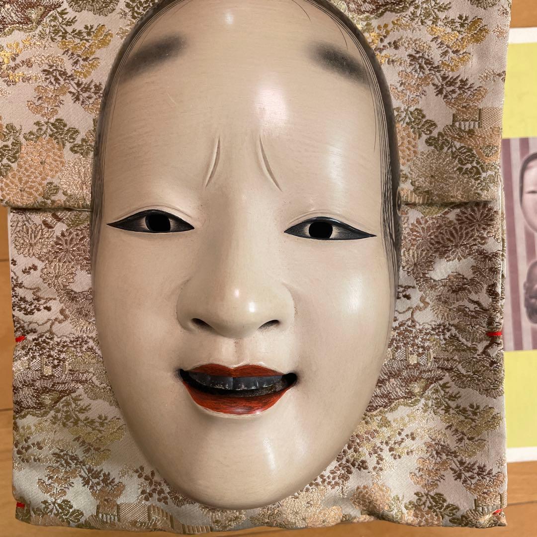 能面十寸髪