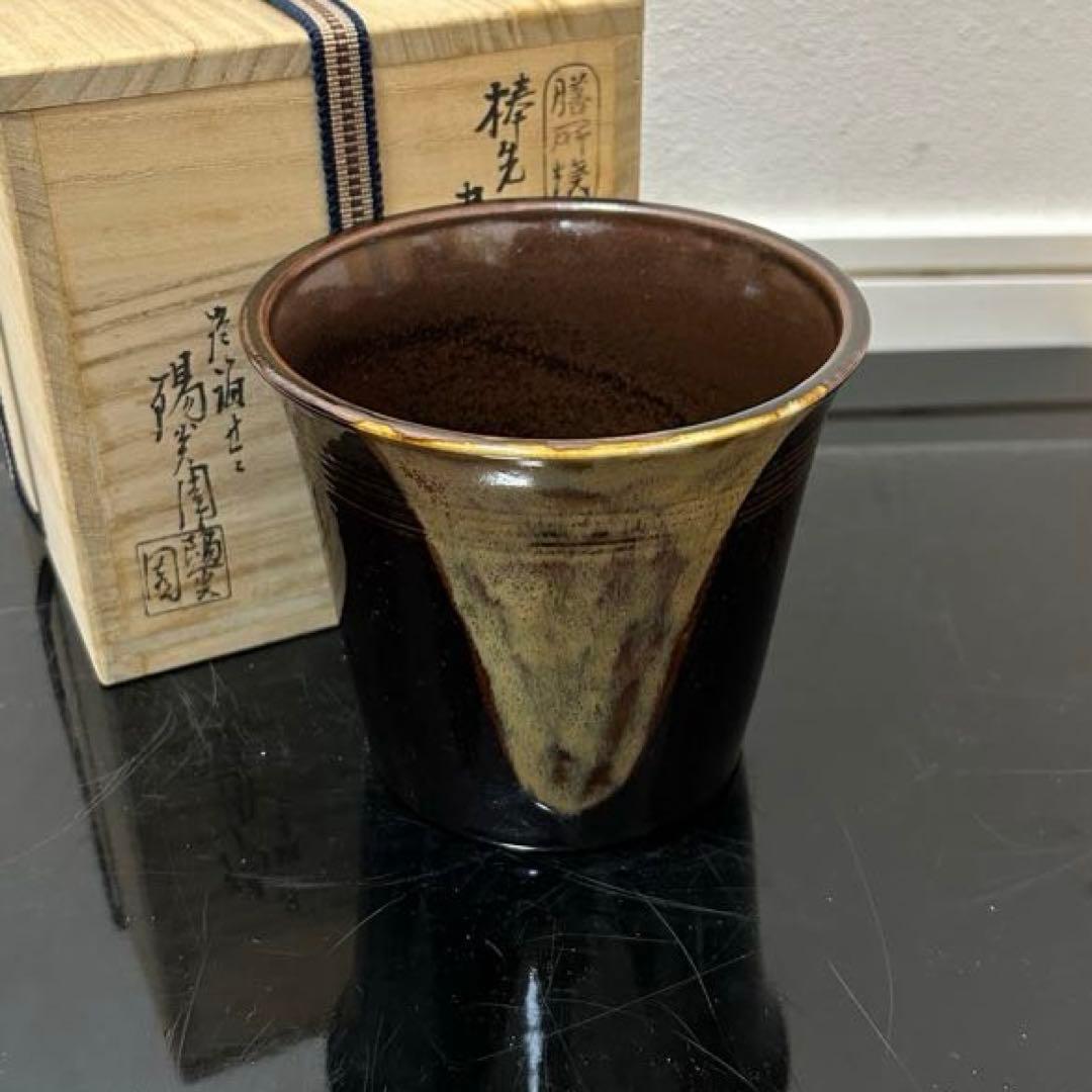 膳所焼棒の先建水　茶道具懐石茶箱鵬雲斎坐忘斎淡々斎即中斎而妙斎棗水指茶杓水屋茶碗