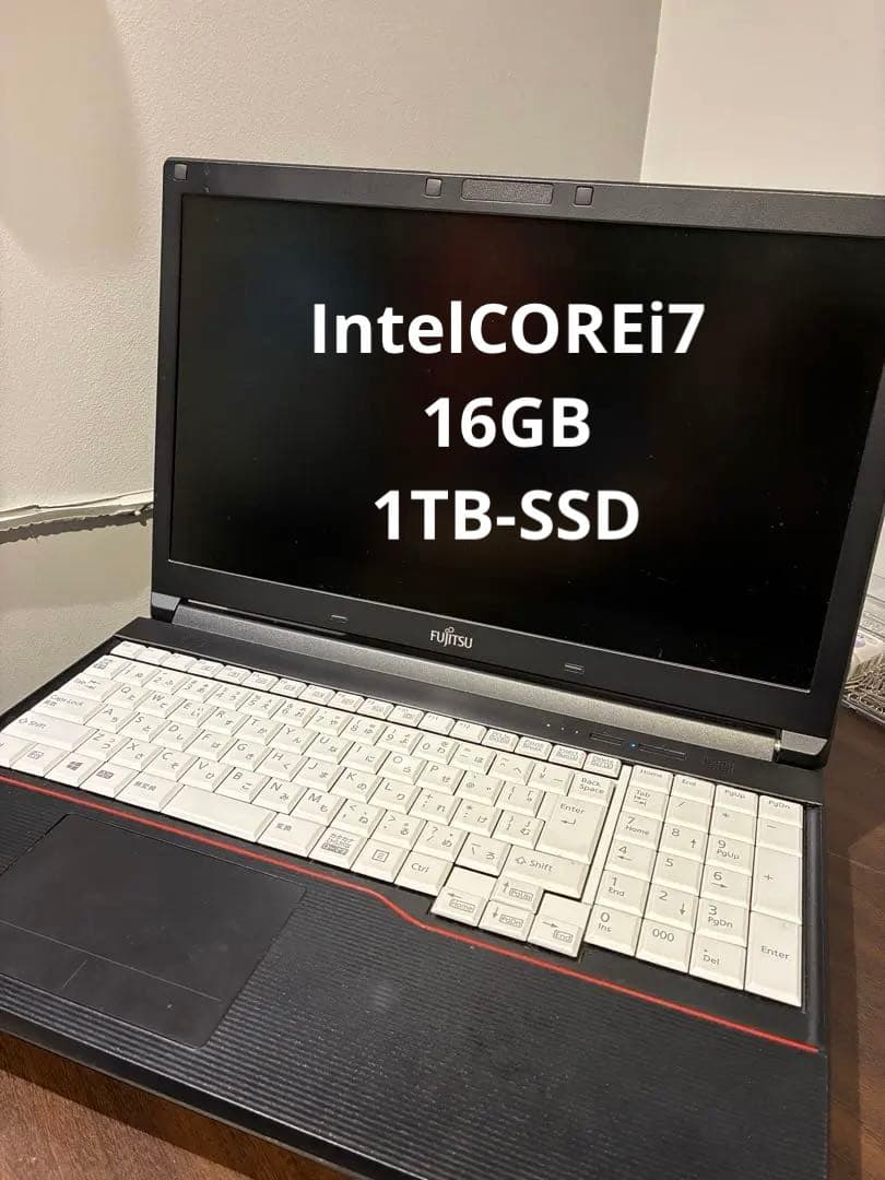 【CORE i7】富士通LIFEBOOK A574/M 16GB 1TBSSD