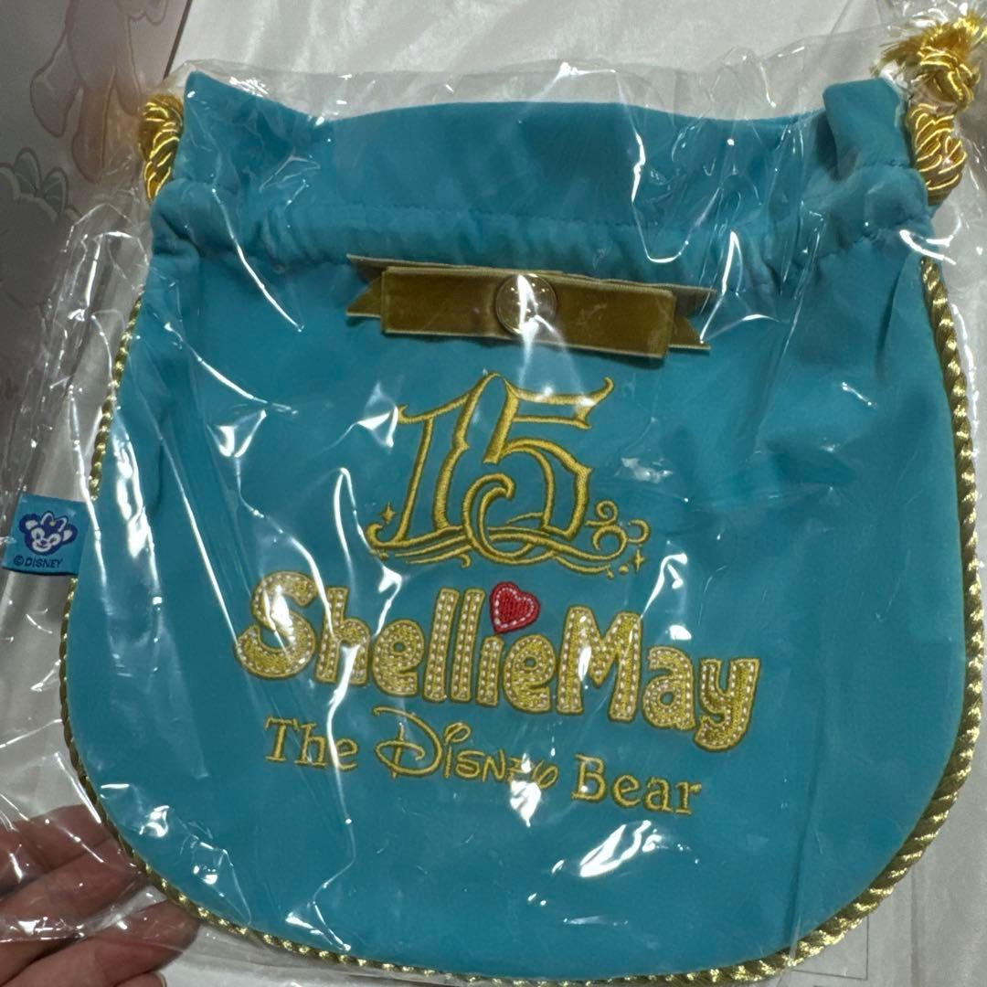 2点　シュタイフ　ダッフィー　シェリーメイ ぬいぐるみ　ディズニー　クリスマス