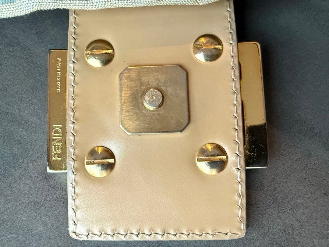 【レアカラー】FENDI ズッカ柄マンマバケット ワンショルダーバッグ