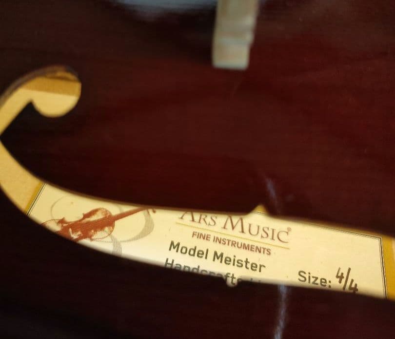 Ars Music Meister　4/4 　チェコ　バイオリン　2015