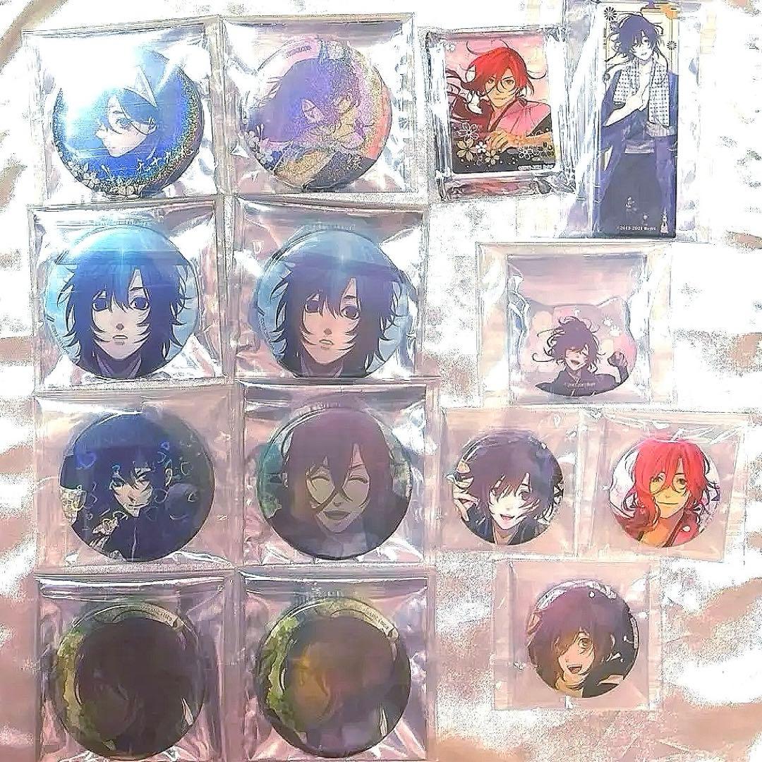 rejet リジェット　剣が君　けんきみ　九十九丸　縁　鈴懸　缶バッジ　セット