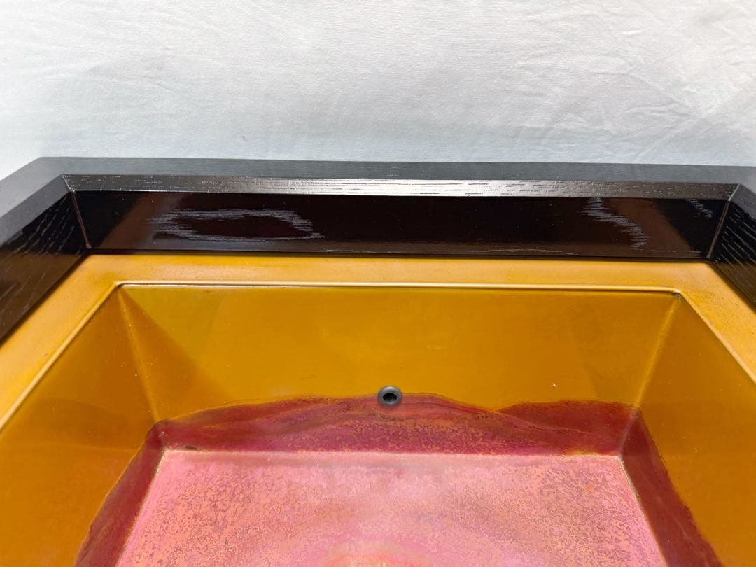 美品 茶道具 七宝透 置炉 磨入子 野々田電熱器 2点セット 元箱