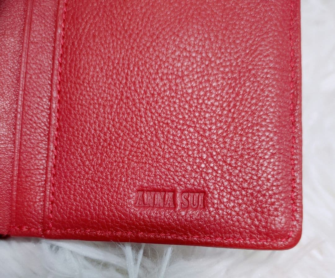 希少✨️廃盤品 アナスイ ANNASUI ダリア がま口 三つ折り財布 蝶々