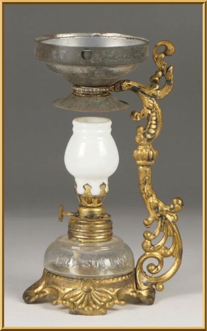 【ヴェポライザー】　アロマ・オイルランプ　豆ランプ　ヴィクトリアン　灯油ランプ